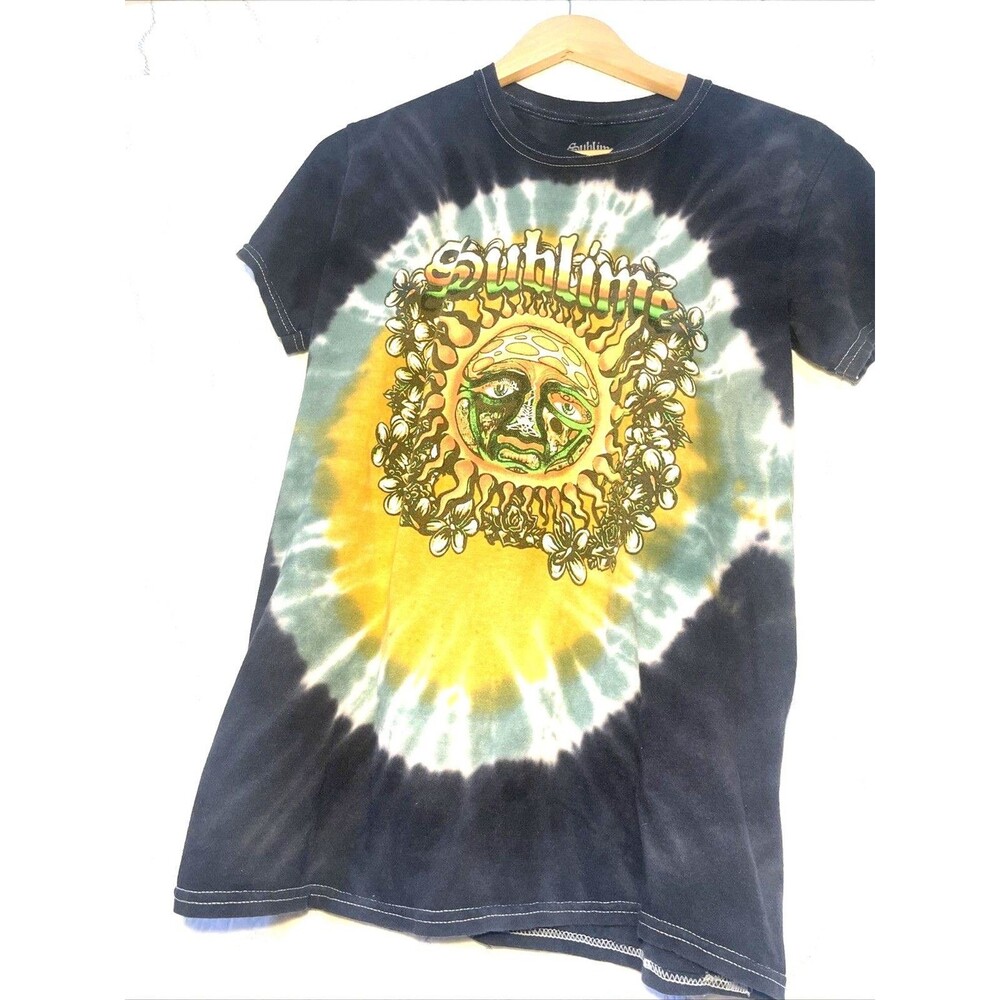 Sublime Brand And Band Short Sleeve Crew Neck Graphic T Shirt Mens Size Small